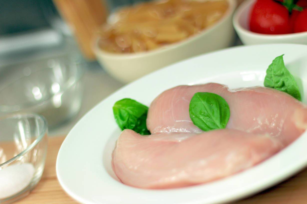 crocchette pollo cane