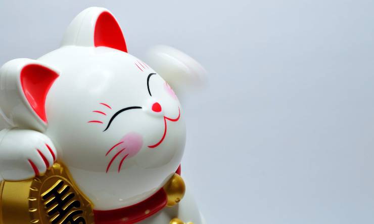 Statuetta Maneki Neko