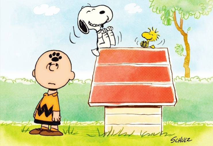 Charlie Brown e il suo cane Charlie Brown e il suo cane