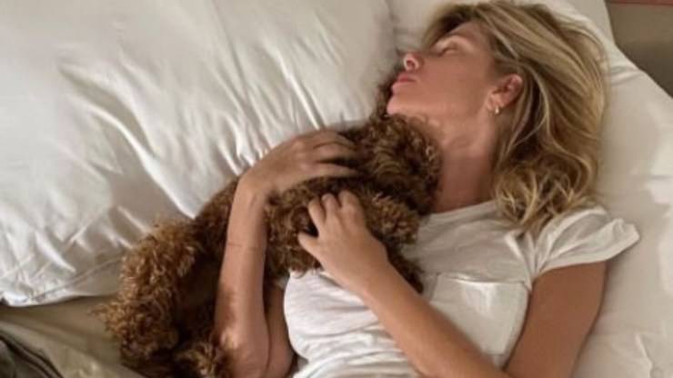 alessia marcuzzi brownie dormono