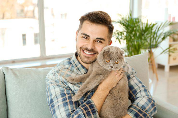 gatto e padrone