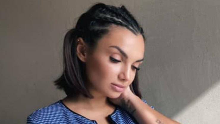 Elettra triste (Foto Facebook)