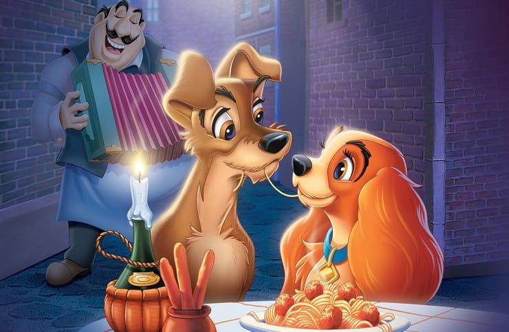 cani lilli e il vagabondo