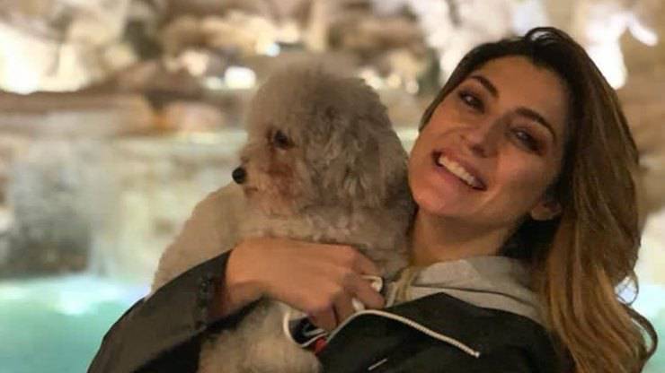 Il barboncino di elisa Isoardi, Zenit Il cane di Elisa Isoardi, Zenit