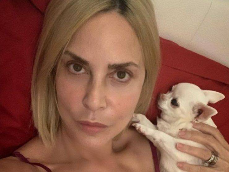 Stefania Orlando e il cane Margot