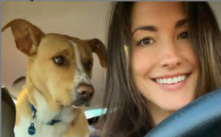 Cane e donna (Foto Instagram)