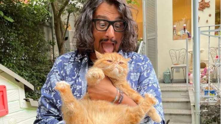 Alessandro Borghese e il gatto Tokyo