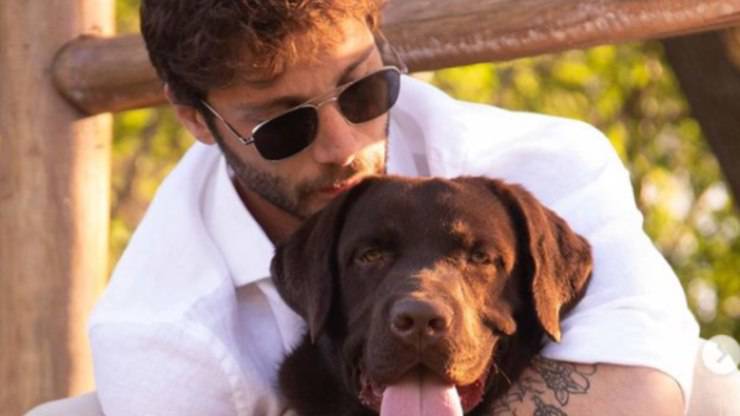 Stefano De Martino: chi è il suo cane Choco