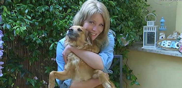 Flavia Vento e i suoi cani