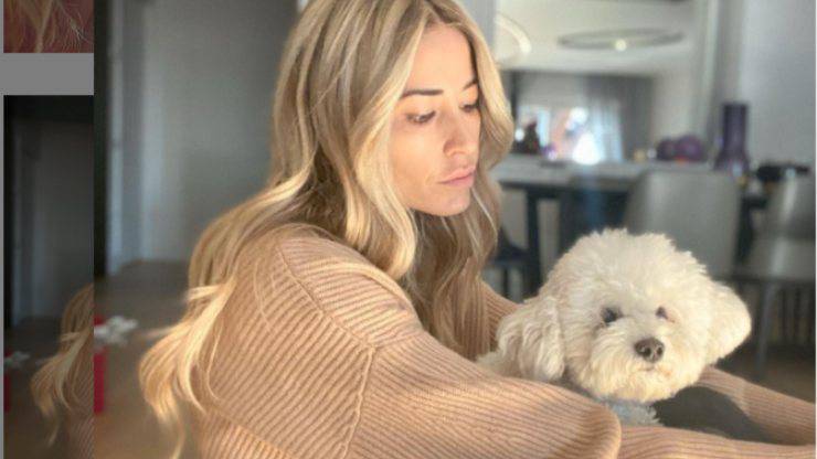 Chi è Neve, il cane di Elena Santarelli Elena Santarelli cane