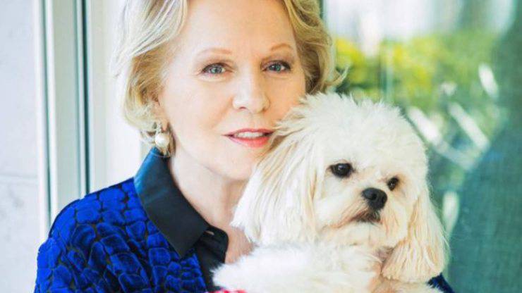 Chi è Ciuffy, il cane di Katia Ricciarelli Katia Ricciarelli cane Ciuffy