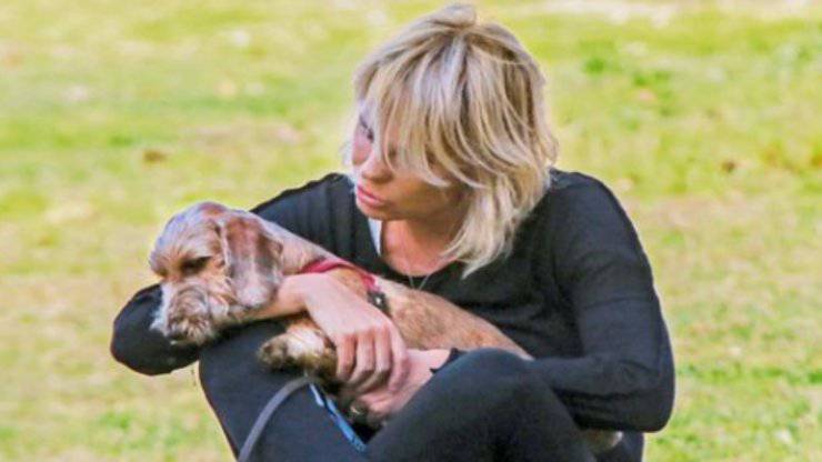 Giovanni il cane di Maria De Filippi (Foto Chi Magazine esclusiva) 