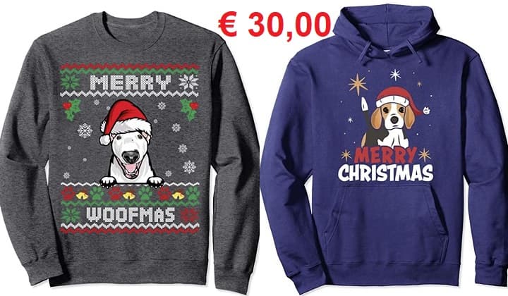 Regali amanti cani felpe 