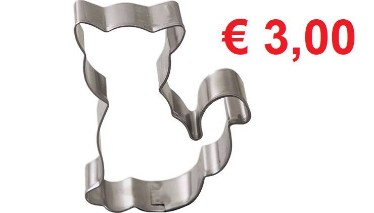 formina taglia biscotti gatto