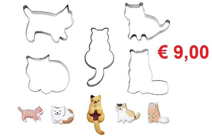 formine biscotti gatti