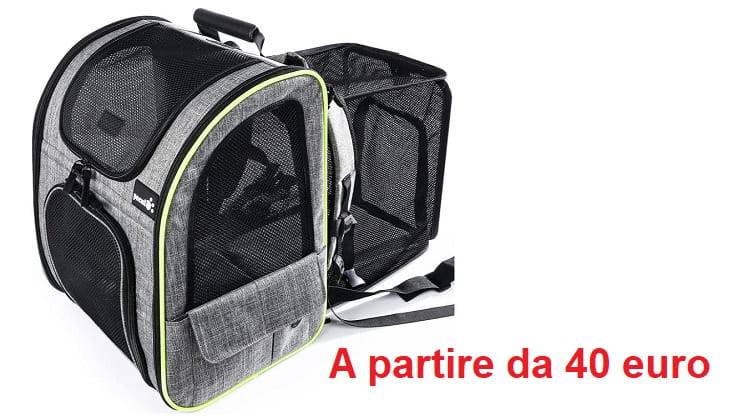 zaino per cani