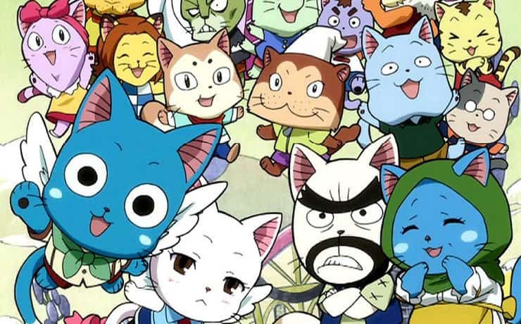 gatti di Fairy Tail