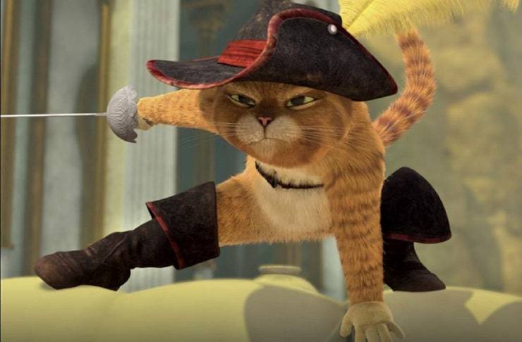 Gatto con gli stivali shrek