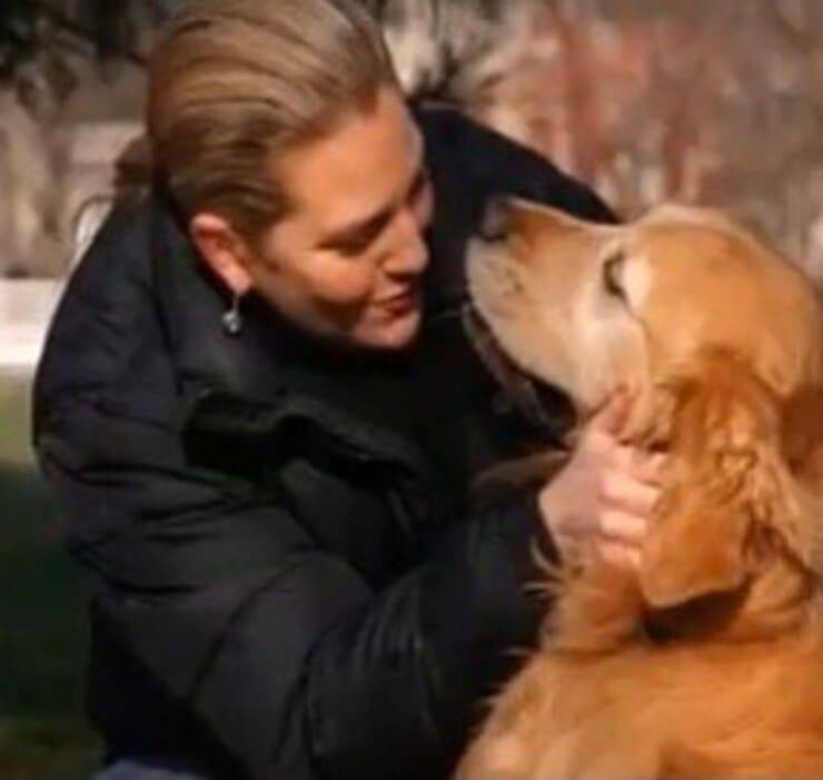 Ashley insieme al suo Wagner (Screen video)