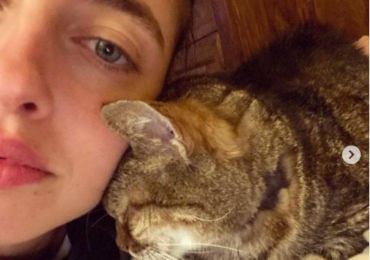 Matilde e il gatto (Foto Instagram)