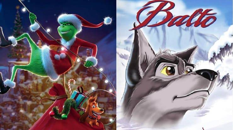 Cartoni animati Natale cani