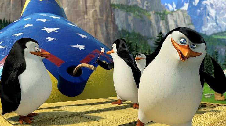 pinguini di madagascar