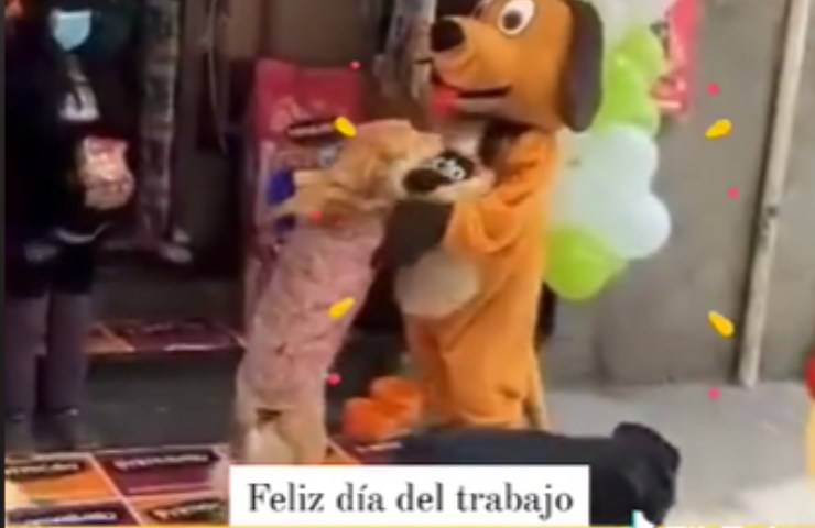 clienti negozio iniziativa cani
