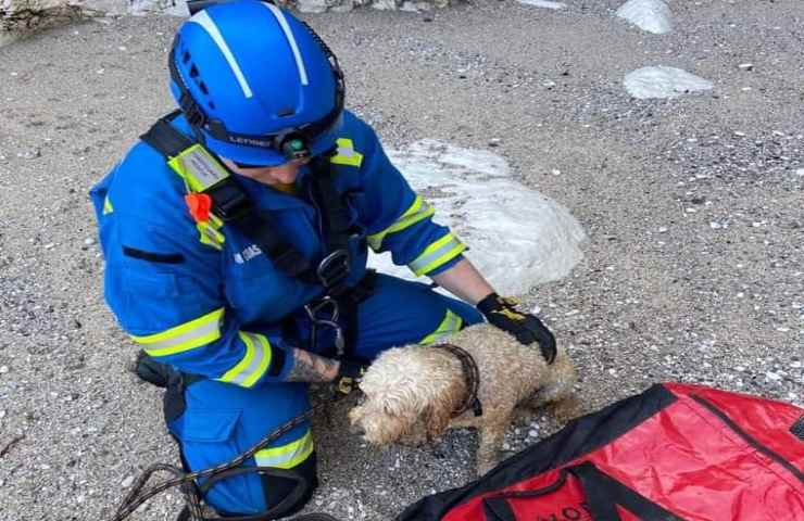 Precipita da un dirupo proprietaria in lacrime