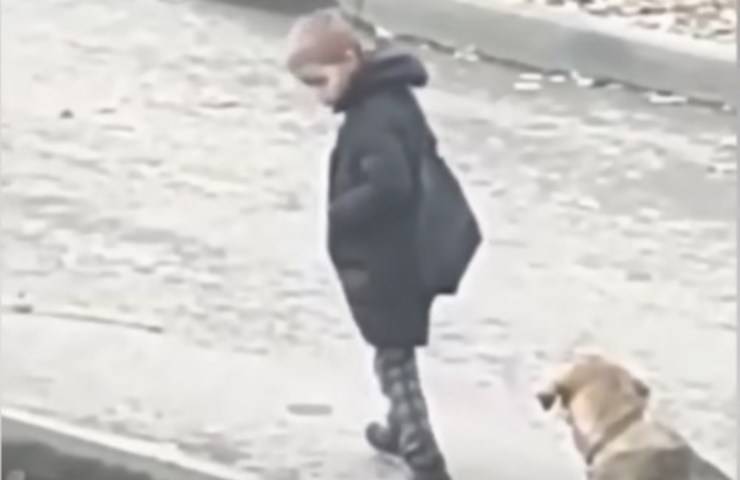 insolito incontro prima di scuola