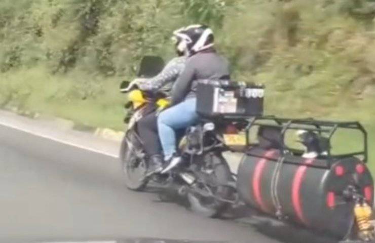 moto e cani