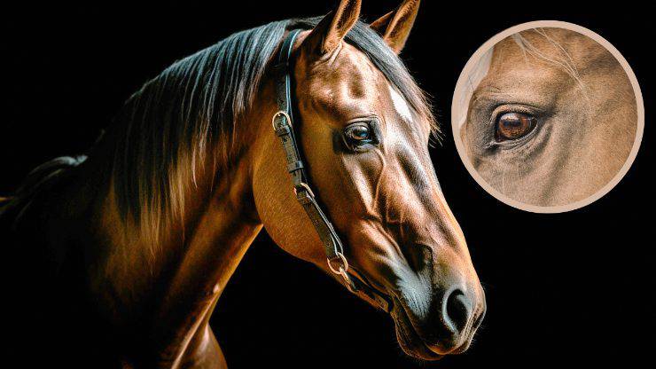 cavallo al buio