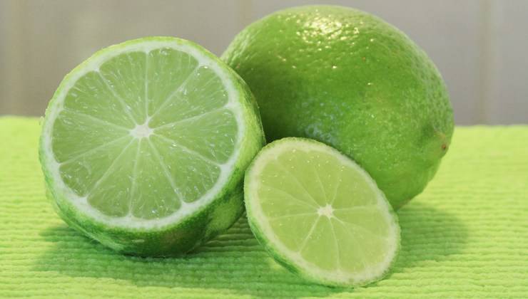 Lime sul tavolo