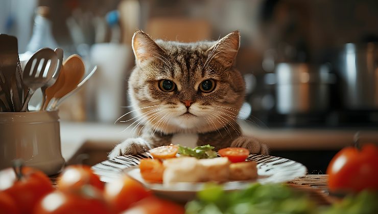 pasto del gatto