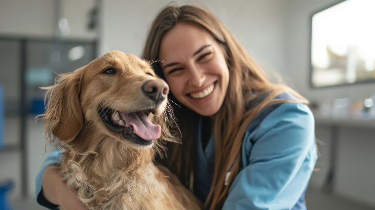 cane e donna