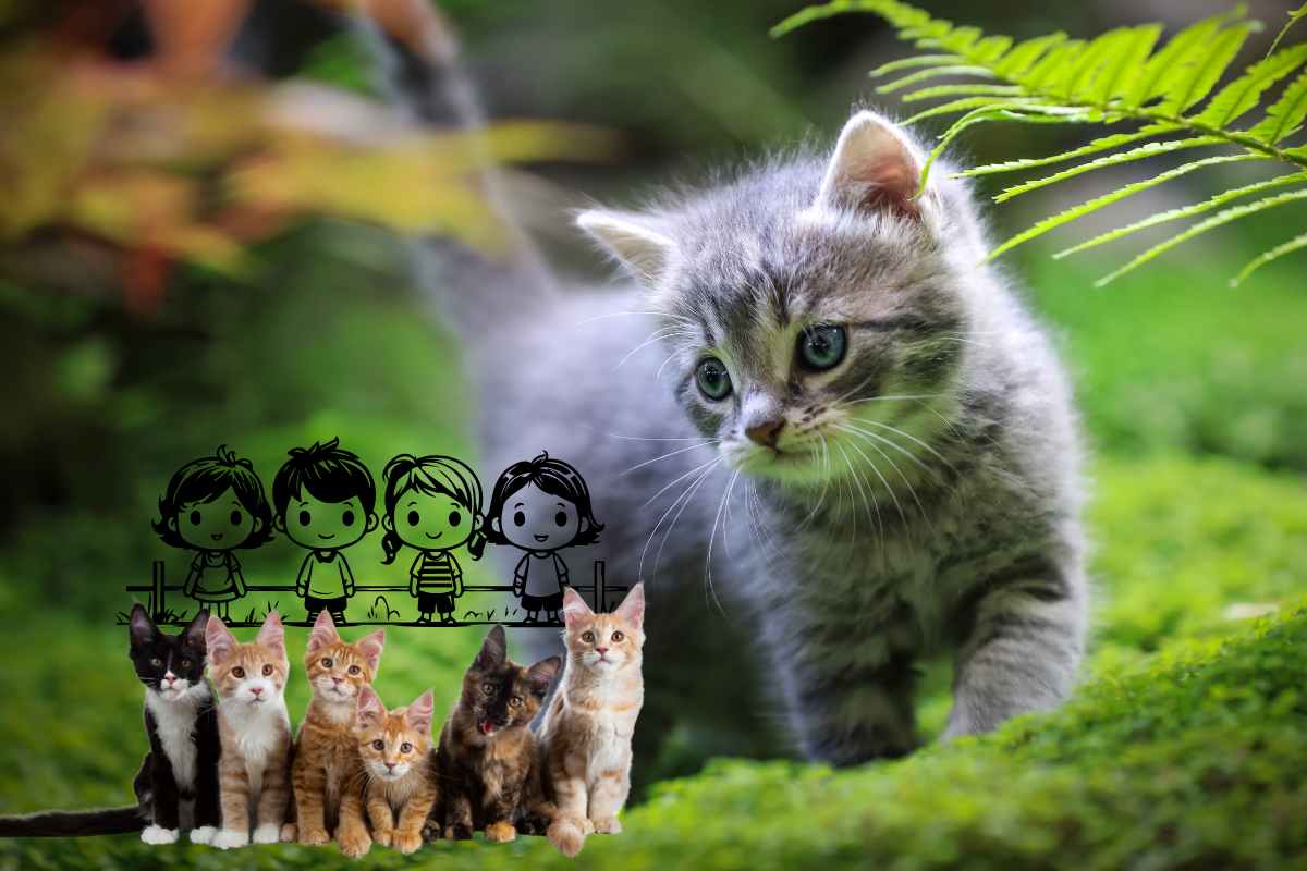 infanzia gatti