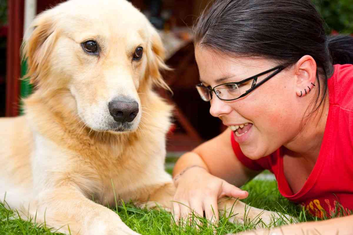 Padrona parla al cane