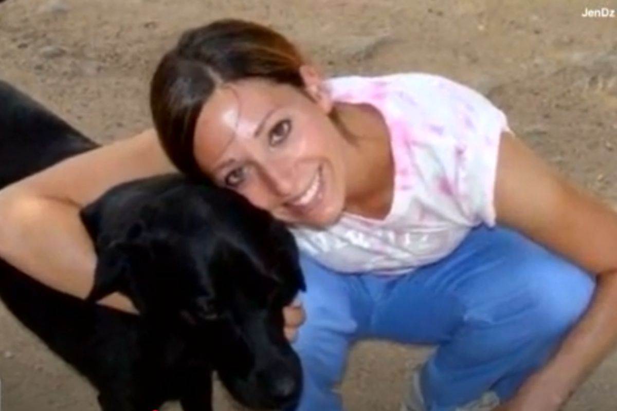 Labrador e padrona