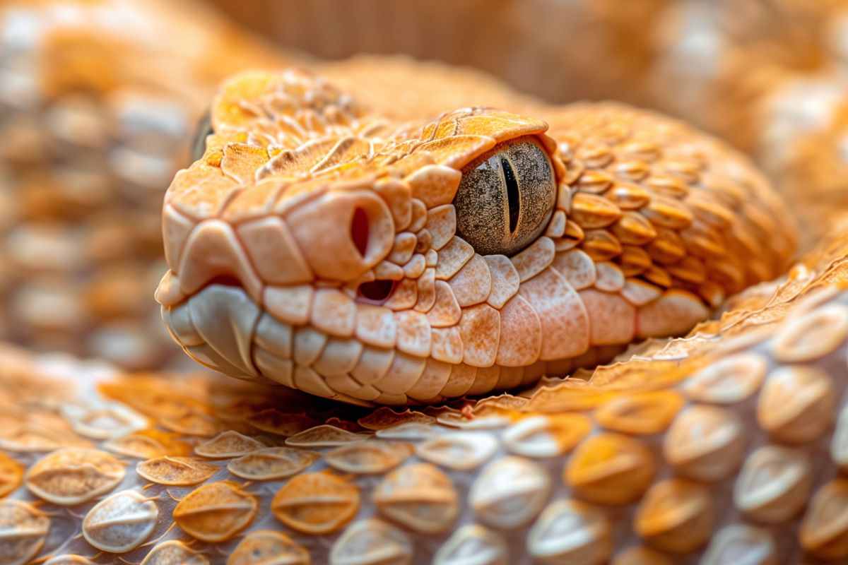 serpente arancione