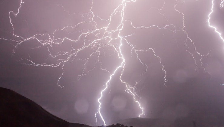 tempesta di fulmini