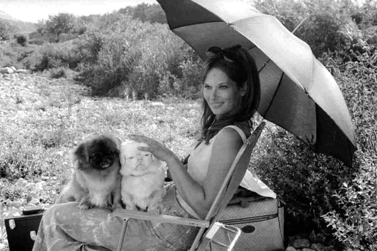 lea massari con i suoi animali