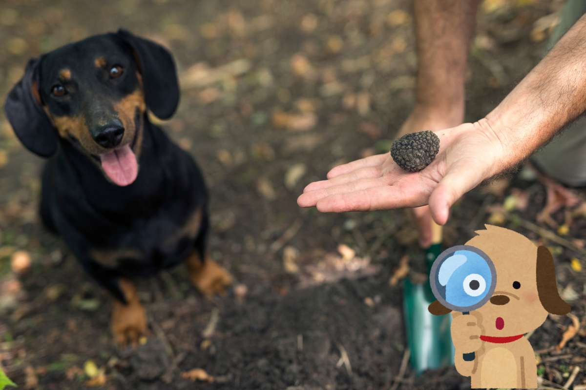 cane cerca i tartufi
