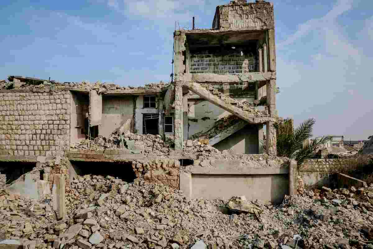 Macerie del terremoto