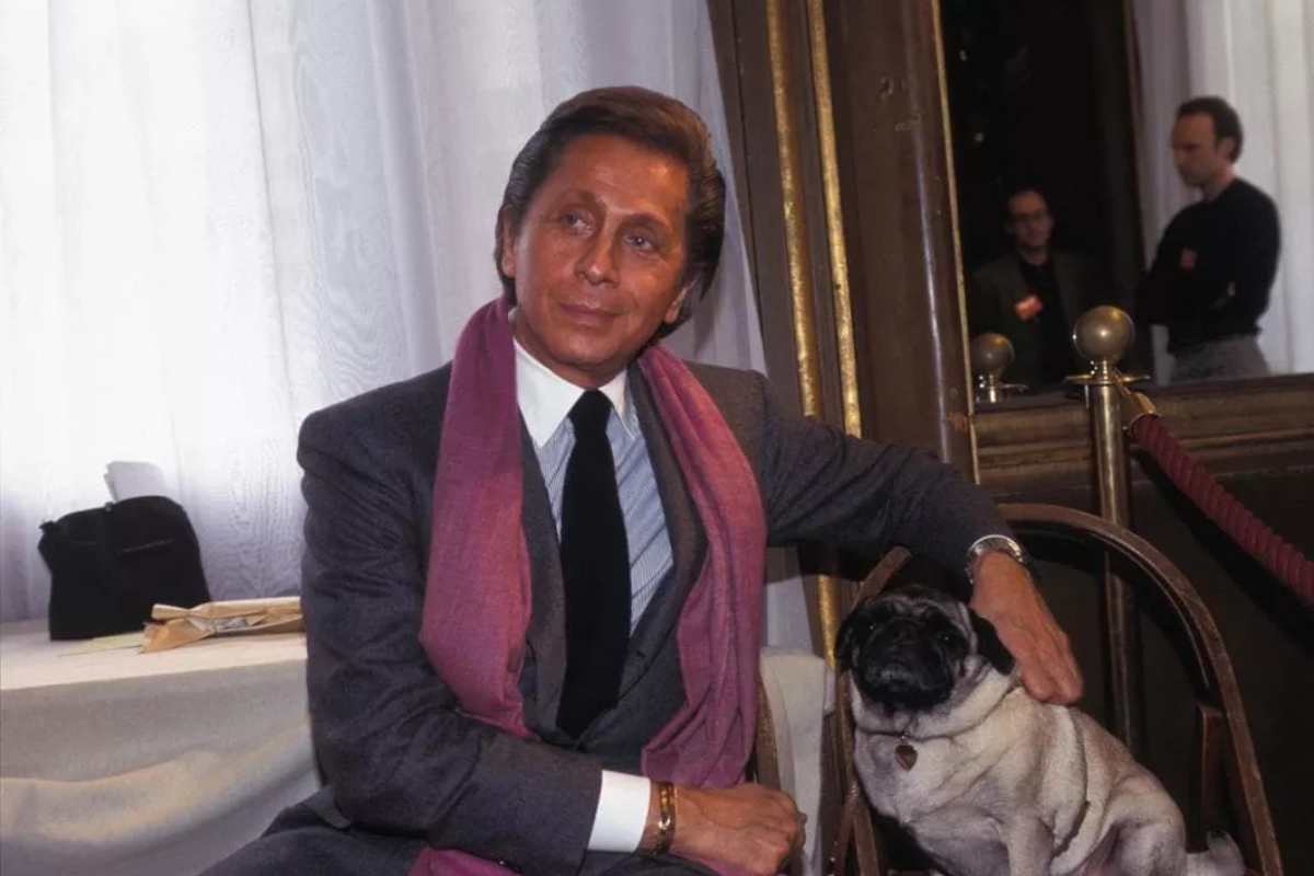 Valentino con il suo cane