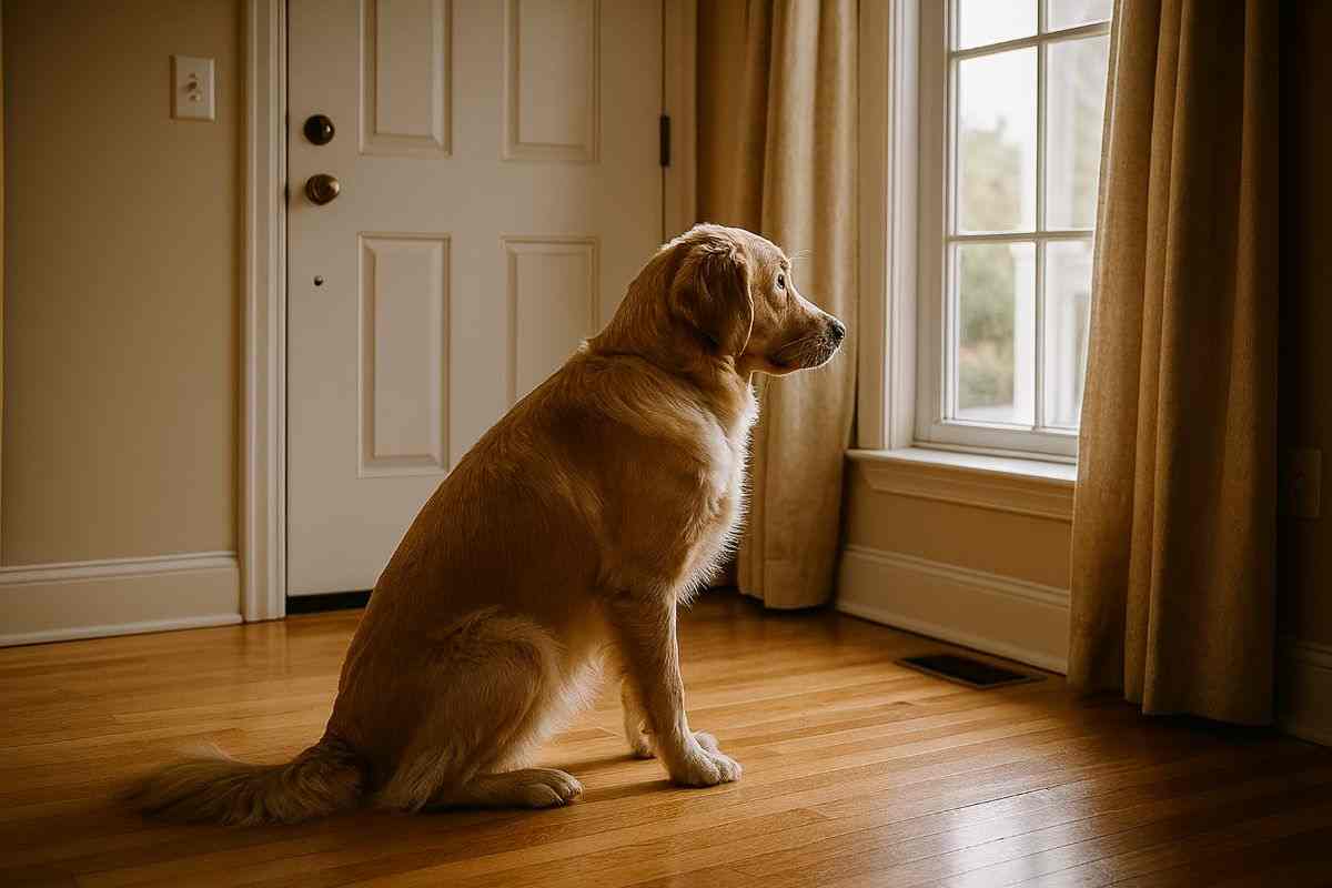 cane solo a casa